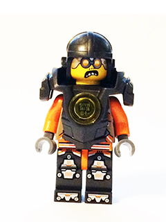 LEGO Minifigure-Drillex-Ultra Agents-UAGT027-Creative Brick Builders